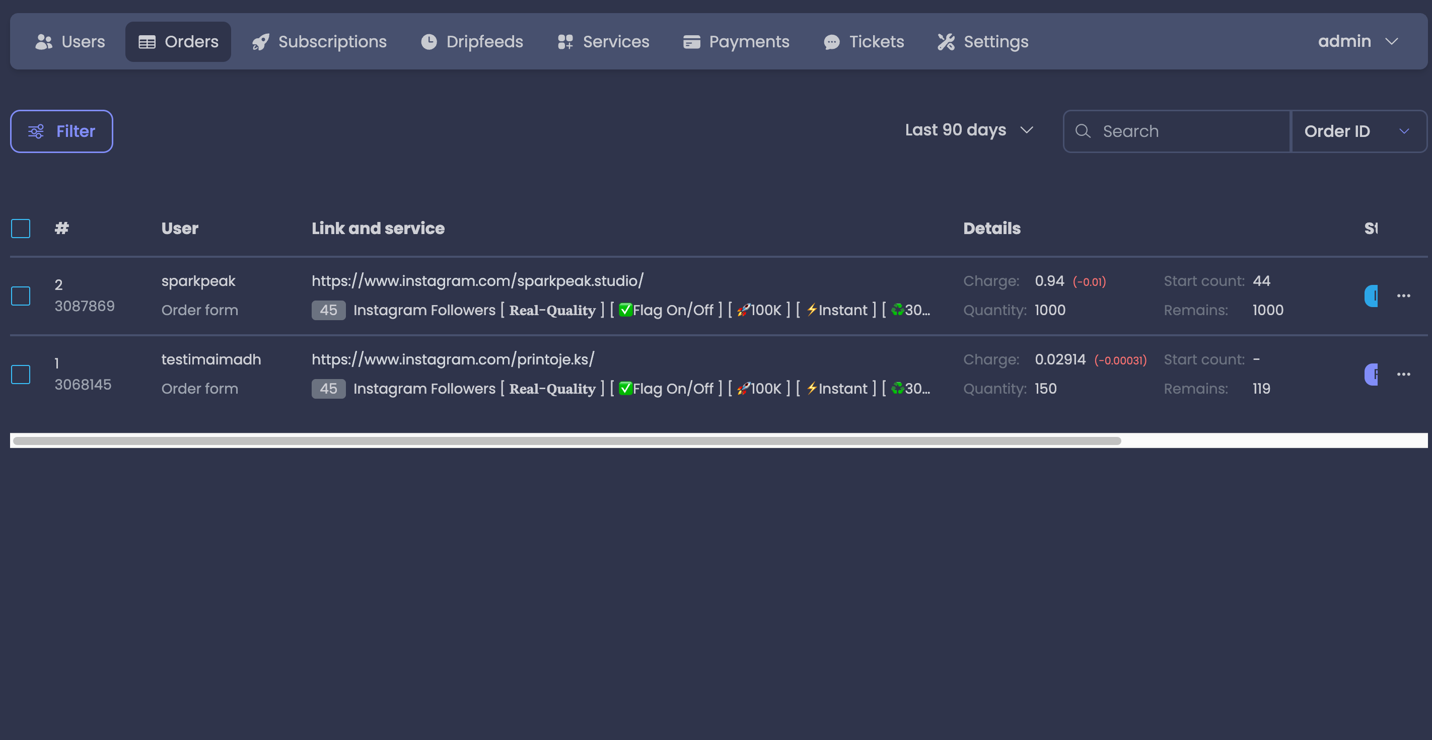 Project i have worked in named Propanel(Admin dashboard)